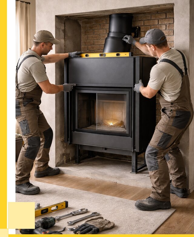 Установка каминных топок в Белореченске под ключ от 18259 р. | ЭриданБлч