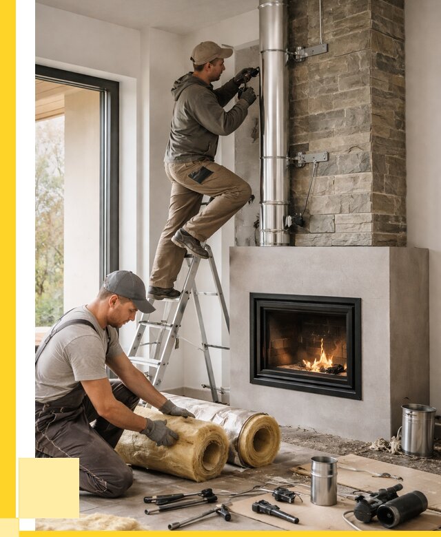 Монтаж дымоходов для каминов в Белореченске от 15216 р. ЭриданБлч