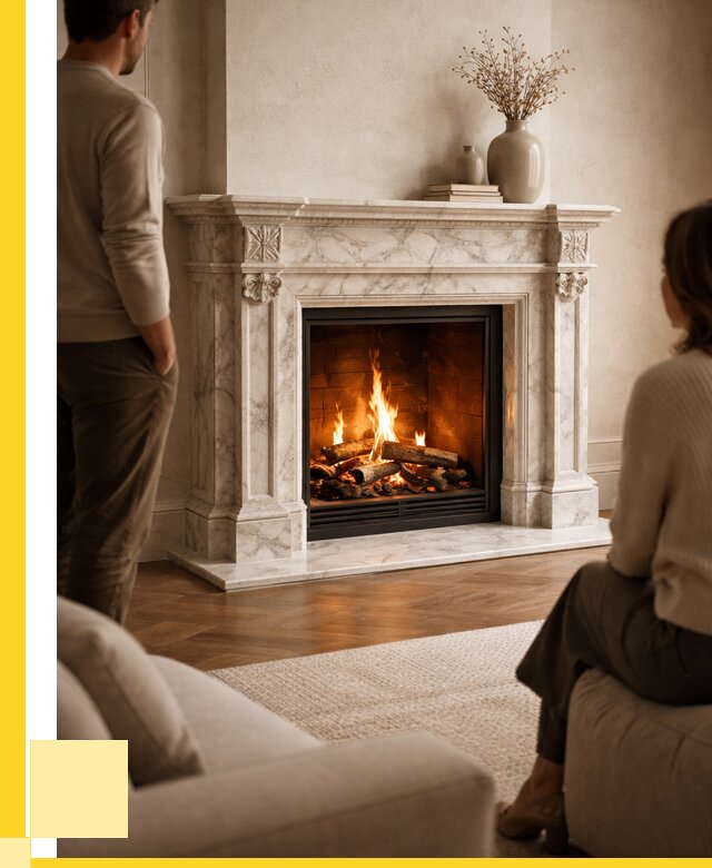 Мраморные камины под ключ в Белореченске от 253600 р. | ЭриданБлч