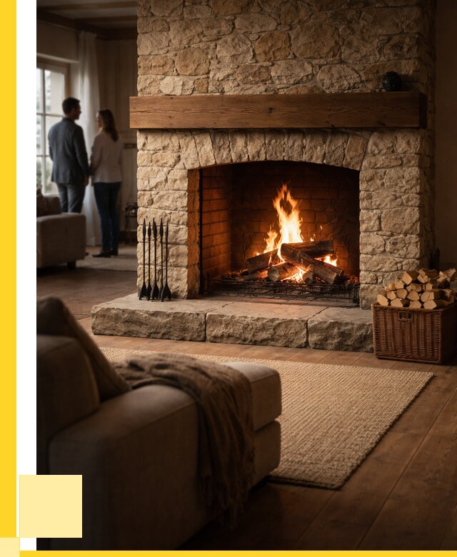 Открытые камины под ключ в Белореченске от 152160 р. ЭриданБлч