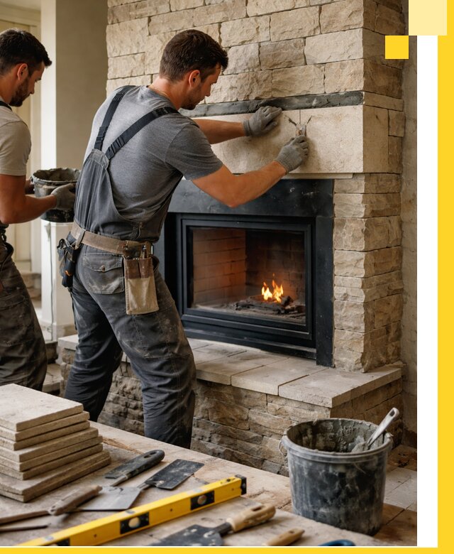 Проектирование и установка открытых каминов в Белореченске