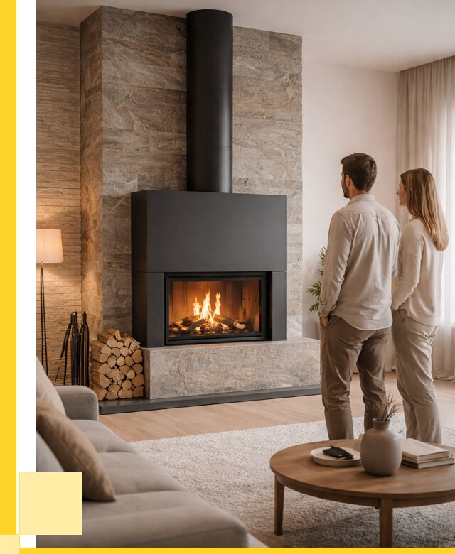 Закрытые камины под ключ в Белореченске от 121728 р., ЭриданБлч