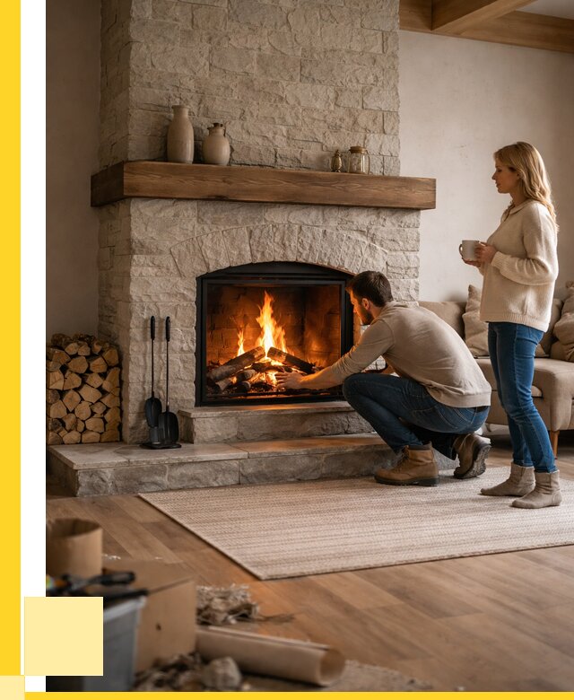 Камины для загородного дома в Белореченске от 355040 р., ЭриданБлч