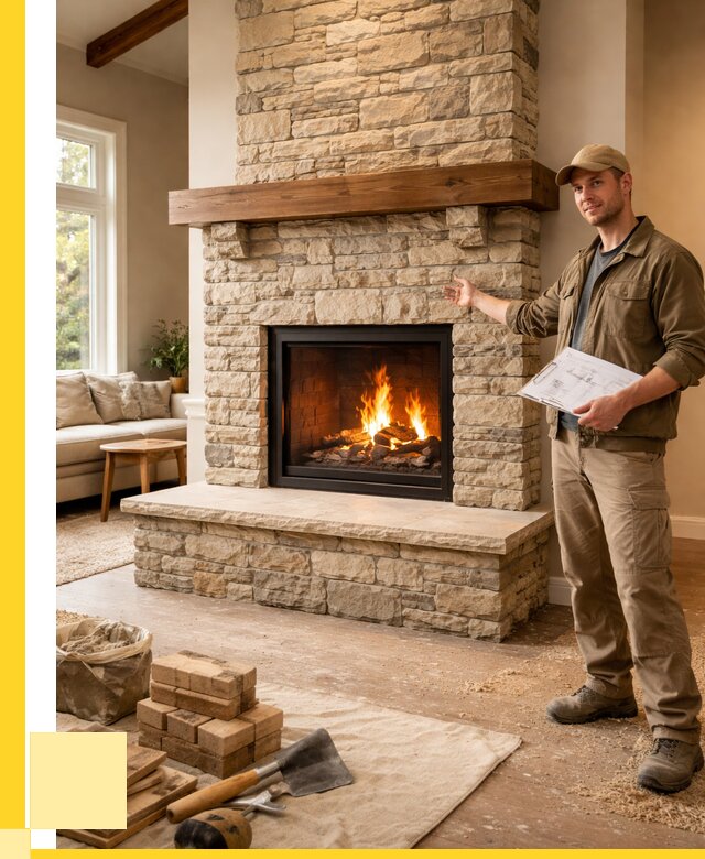 Камины под ключ в Белореченске от 182592 р. | ЭриданБлч — установка