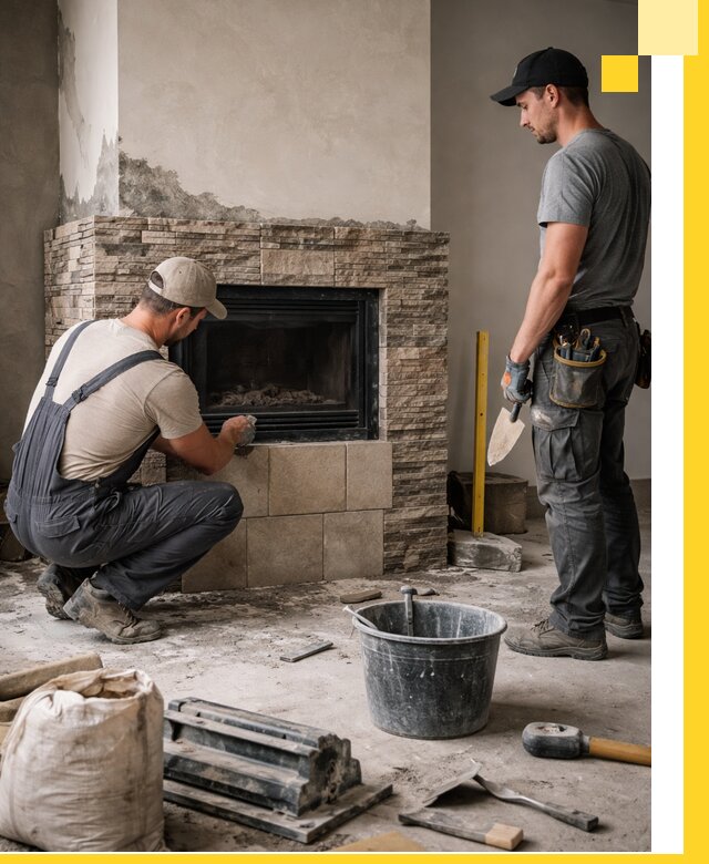 Камины под ключ в Белореченске: проект, изготовление и монтаж