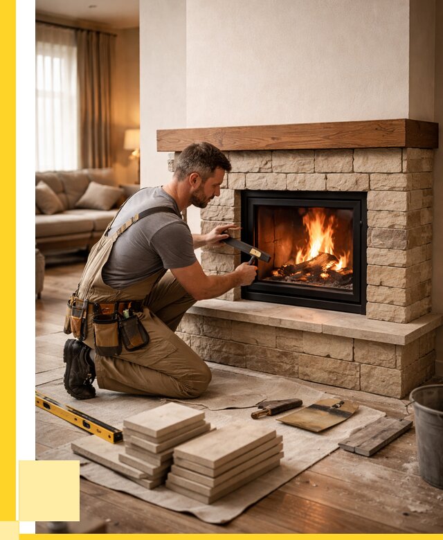 Строительство каминов в Белореченске от 152160 р., ЭриданБлч - под ключ