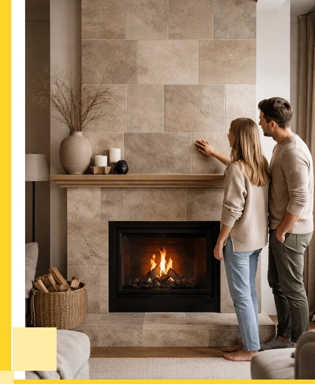 Облицовка каминов керамогранитом в Белореченске от 4565 р. | ЭриданБлч