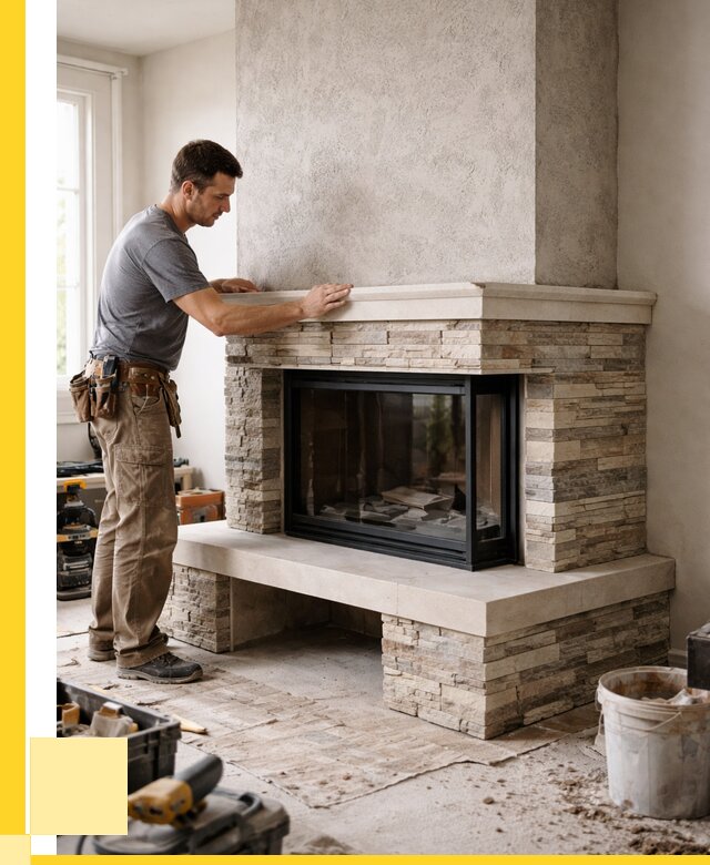 Изготовление каминов под ключ в Белореченске от 152160 р. | ЭриданБлч