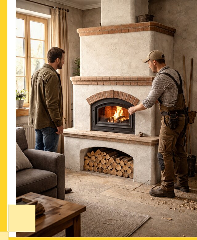 Печи камины в Белореченске: кирпичные, изразцовые от 60864 р. | ЭриданБлч