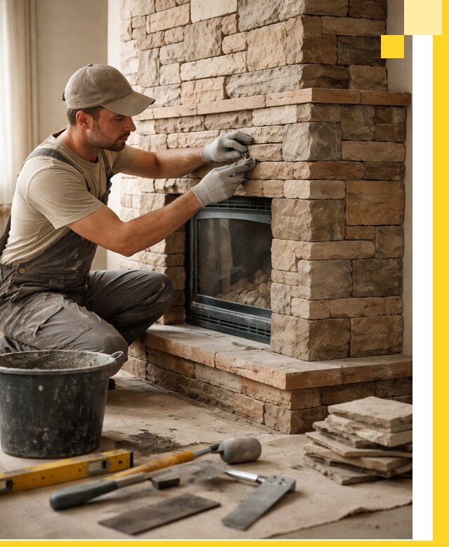 Проектирование и установка печей-каминов под ключ в Белореченске