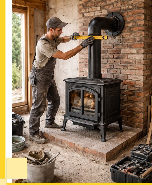 Монтаж печей установка банной печи в Белореченске от 15216 р. | ЭриданБлч