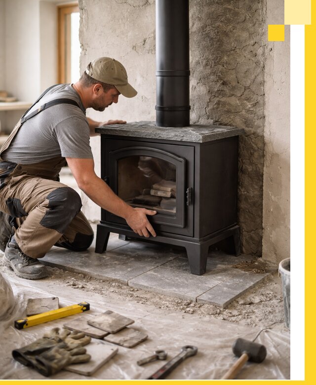 Профессиональный монтаж печей и каминов в Белореченске под ключ