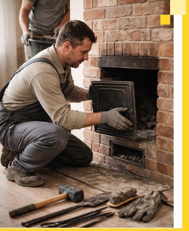 Ремонт печей в Белореченске с гарантией качества и безопасности