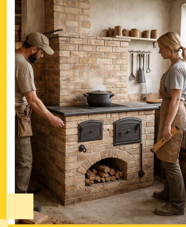 Варочно отопительные печи в Белореченске от 91296 р. | ЭриданБлч