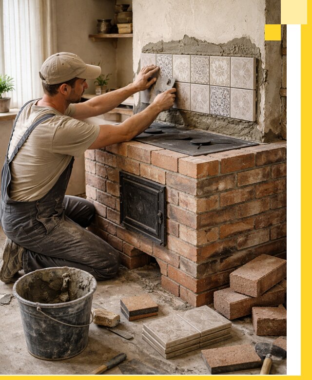 Печи с плитой на заказ монтаж гарантия и сервис в Белореченске