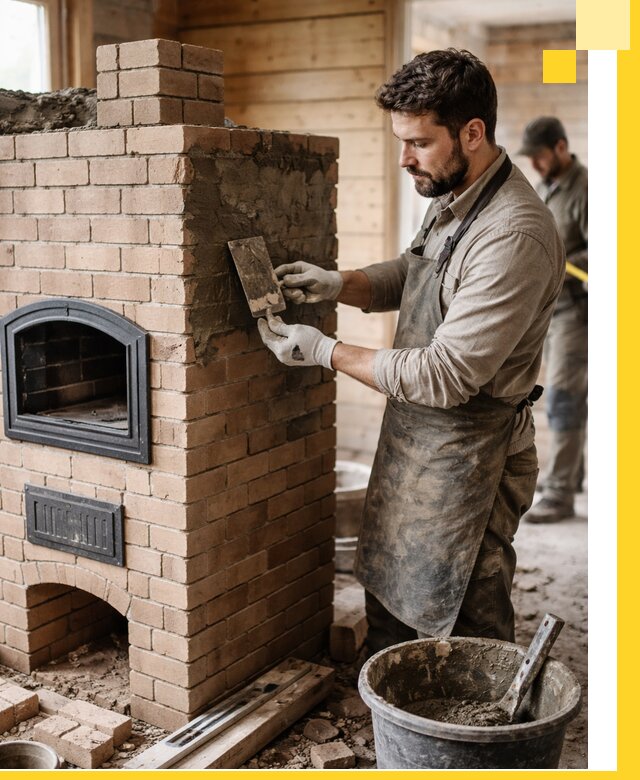 Изготовление и установка печей-шведок под ключ в Белореченске