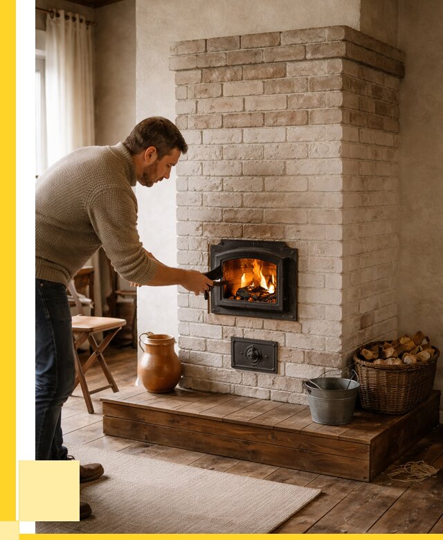 Печь голландка из кирпича в Белореченске от 86224 р. | ЭриданБлч