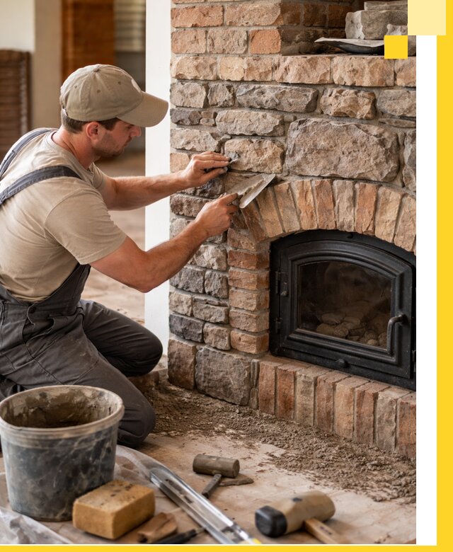 Печи для дома под ключ в Белореченске, установка и доставка