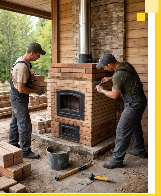 Производство и установка дачных печей под ключ в Белореченске