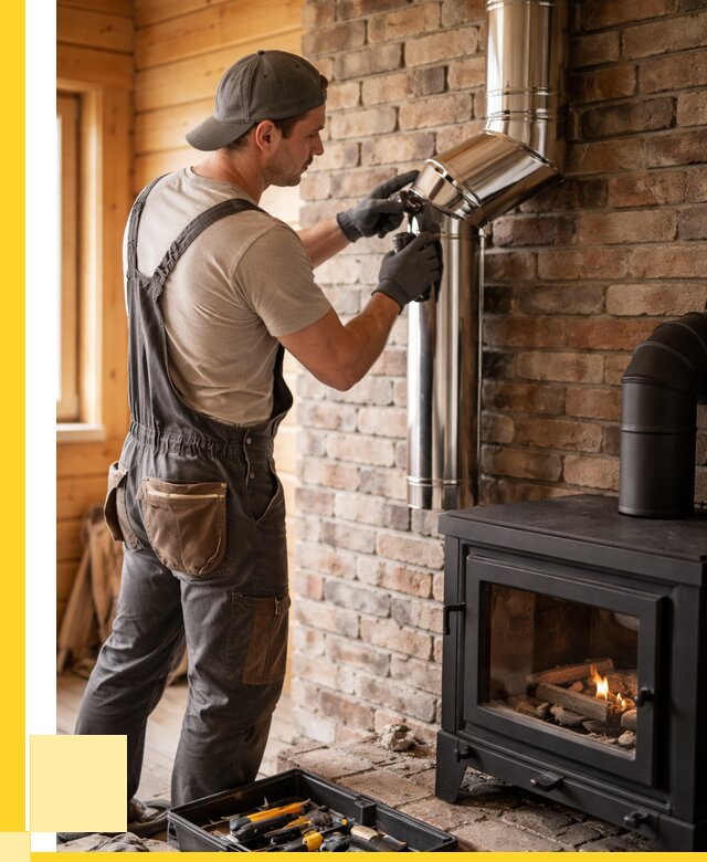 Монтаж дымоходов для печей в Белореченске от 7608 р. | ЭриданБлч