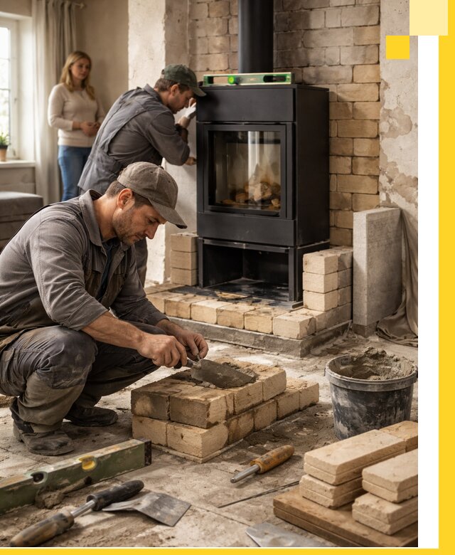 Печи и камины под ключ: проект, установка в Белореченске