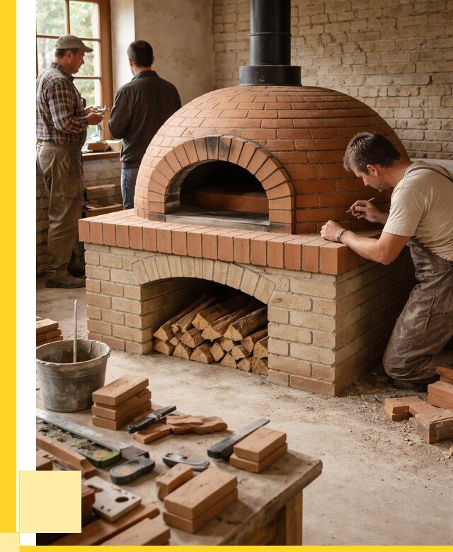 Помпейская печь дровяная для пиццы в Белореченске | ЭриданБлч от 202880 р.