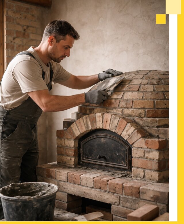 Изготовление и монтаж помпейских печей на заказ в Белореченске