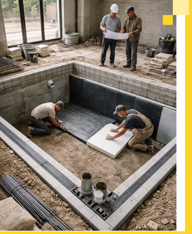 Проекты частных и общественных бассейнов под ключ в Белореченске