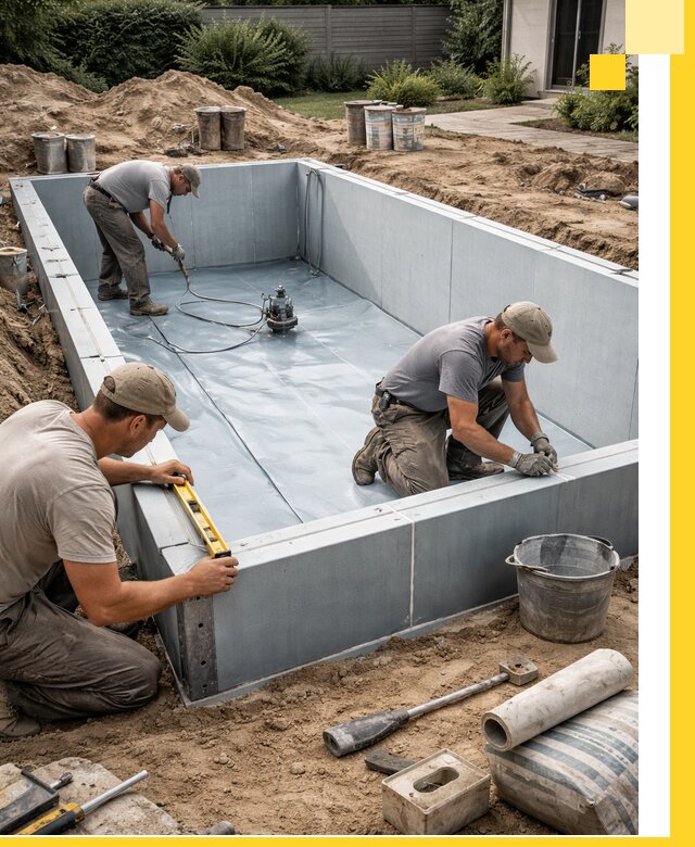 Профессиональный монтаж бассейнов под ключ в Белореченске с гарантией