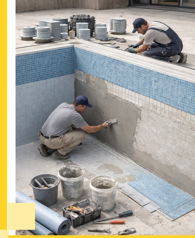 Ремонт и обслуживание бассейнов в Белореченске от 25360 р. | ЭриданБлч