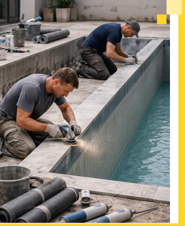 Профессиональный ремонт бассейнов под ключ в Белореченске