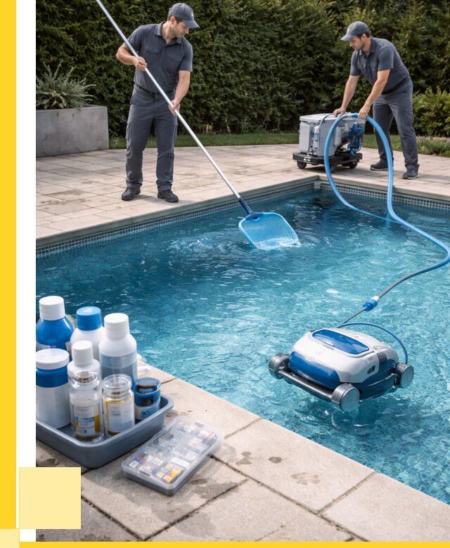 Чистка бассейнов в Белореченске роботами, от 4565 р. | ЭриданБлч