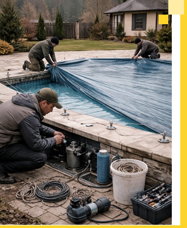 Консервация бассейнов в Белореченске: подготовка к длительному хранению