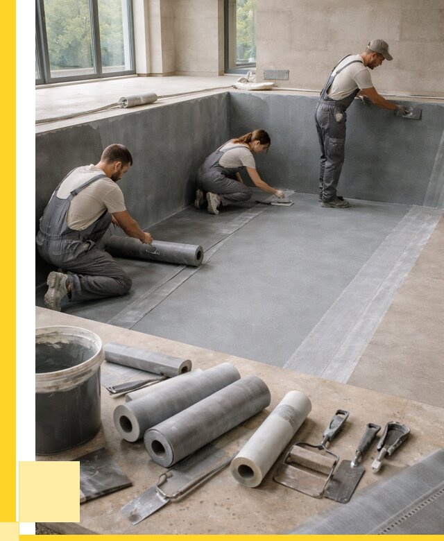 Гидроизоляция бассейнов в Белореченске от 2029 р., ЭриданБлч