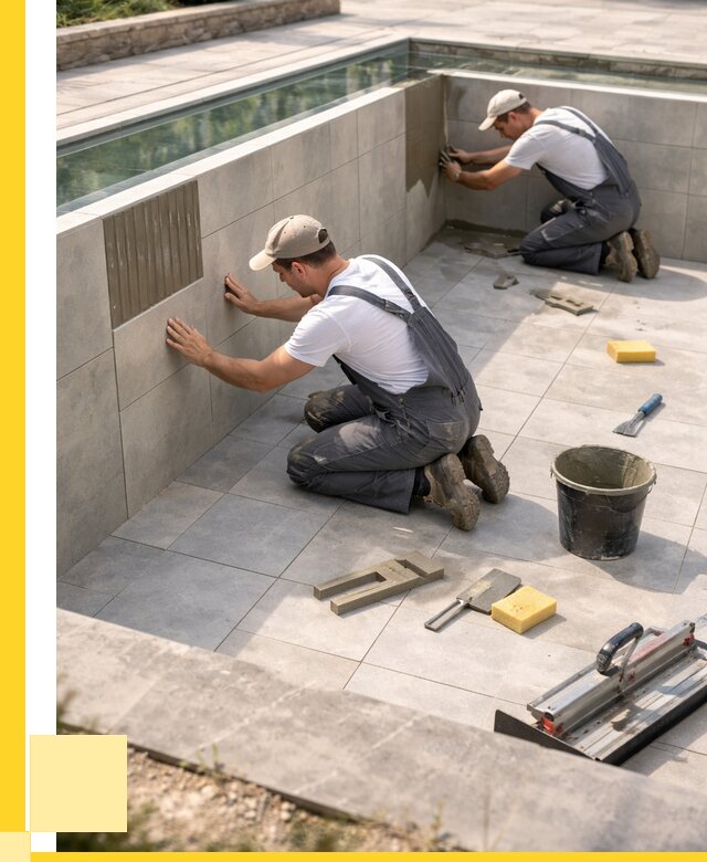 Облицовка бассейнов в Белореченске от 4565 р. под ключ | ЭриданБлч