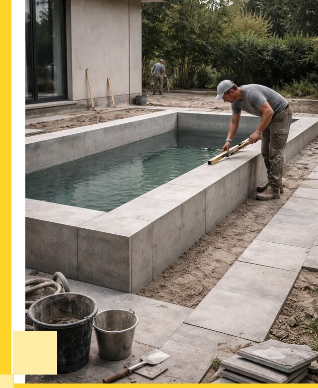 Строительство бетонного бассейна в Белореченске от 1217280 р. | ЭриданБлч