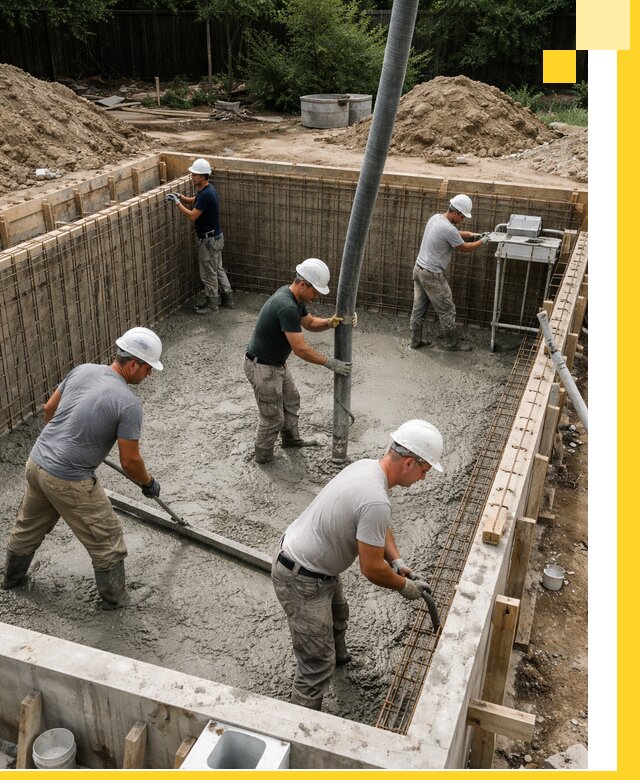 Строительство бетонных бассейнов под ключ в Белореченске