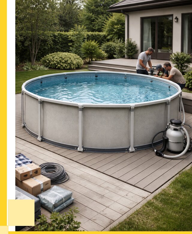 Купить каркасные бассейны в Белореченске от 45648 р. | ЭриданБлч