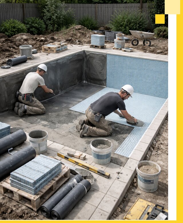 Проектирование и строительство стационарных бассейнов в Белореченске