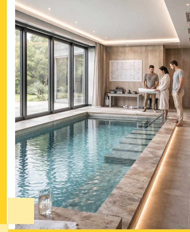 Закрытые бассейны под ключ в Белореченске от 2536000 р. | ЭриданБлч