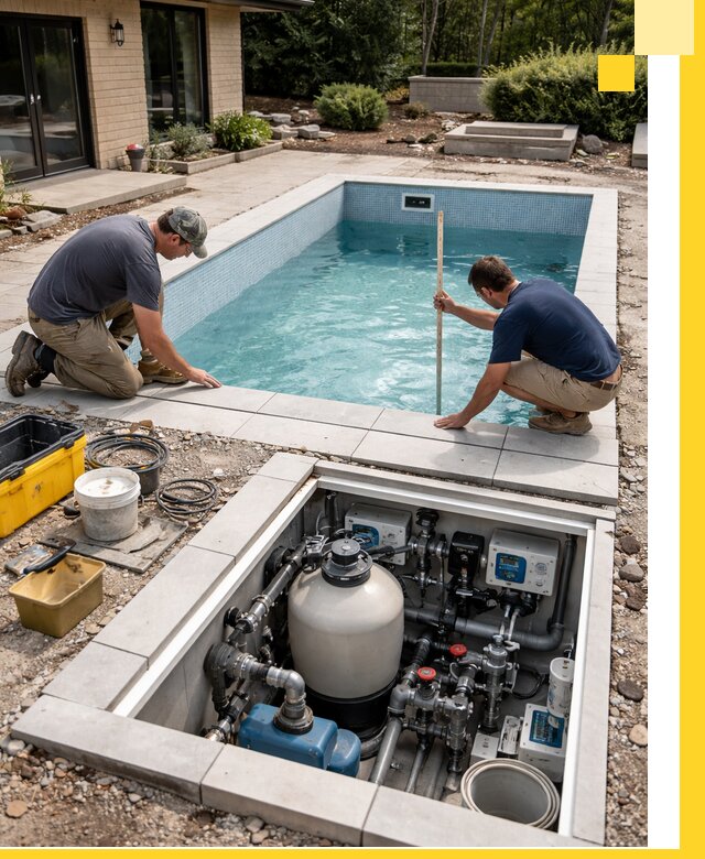 Строительство качественных домашних бассейнов под ключ в Белореченске