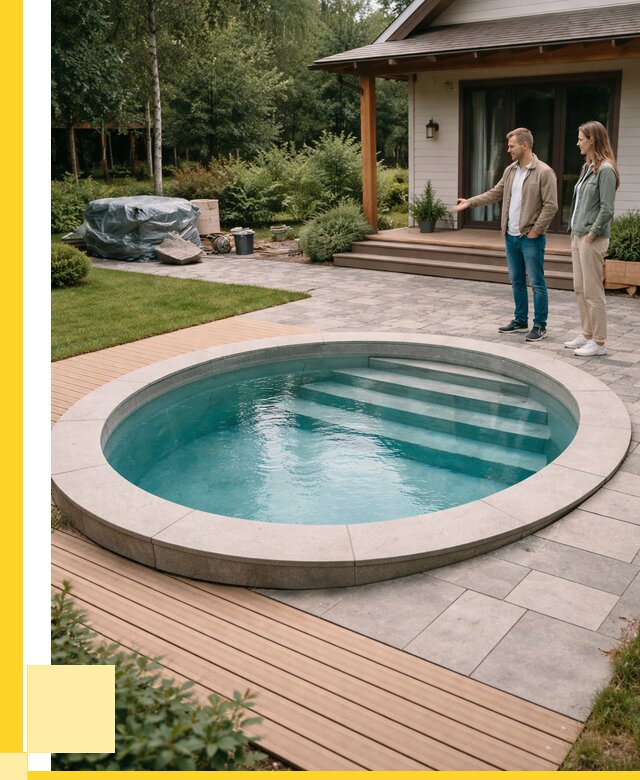 Бассейн на даче под ключ в Белореченске от 202880 р., ЭриданБлч