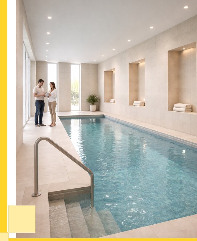 Бассейны в помещении под ключ в Белореченске от 1521600 р. | ЭриданБлч