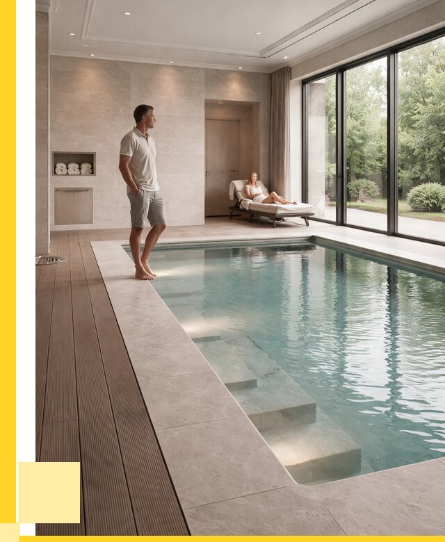 Бассейны в коттедже под ключ в Белореченске от 1217280 р. | ЭриданБлч