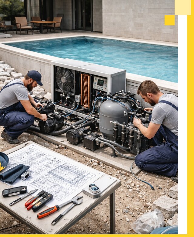 Проектирование и монтаж бассейнов с подогревом в Белореченске