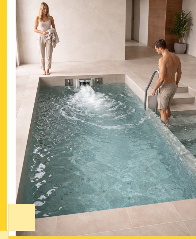 Бассейн с противотоком в Белореченске от 253600 р. | ЭриданБлч