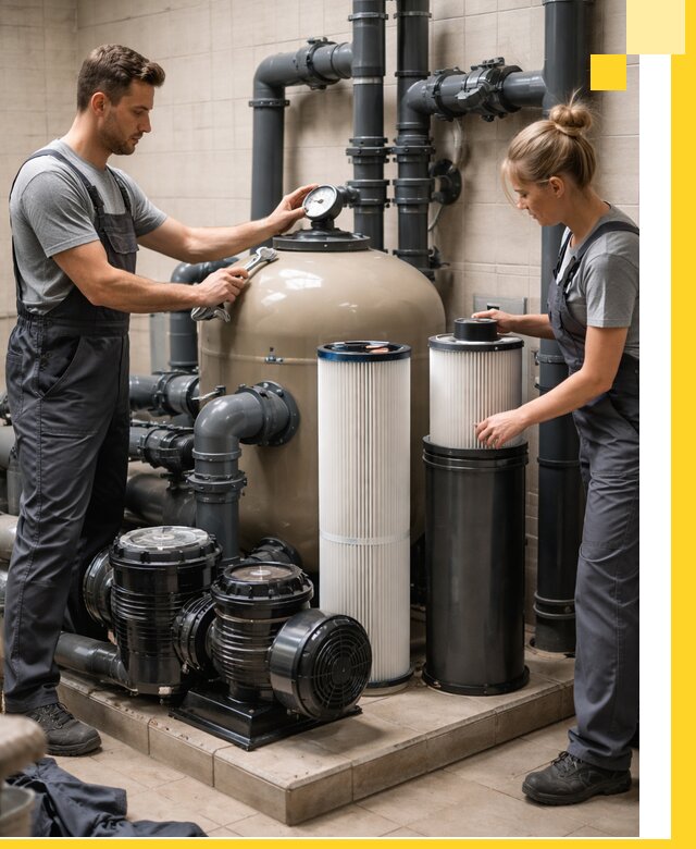 Фильтры и системы фильтрации для бассейнов в Белореченске