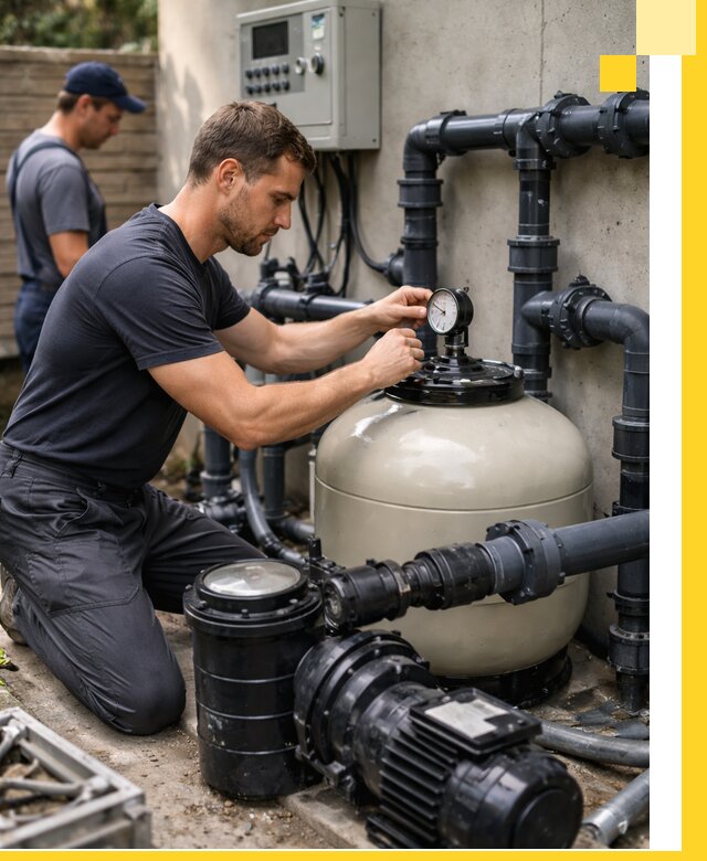 Поставка и монтаж фильтровального оборудования для бассейнов в Белореченске