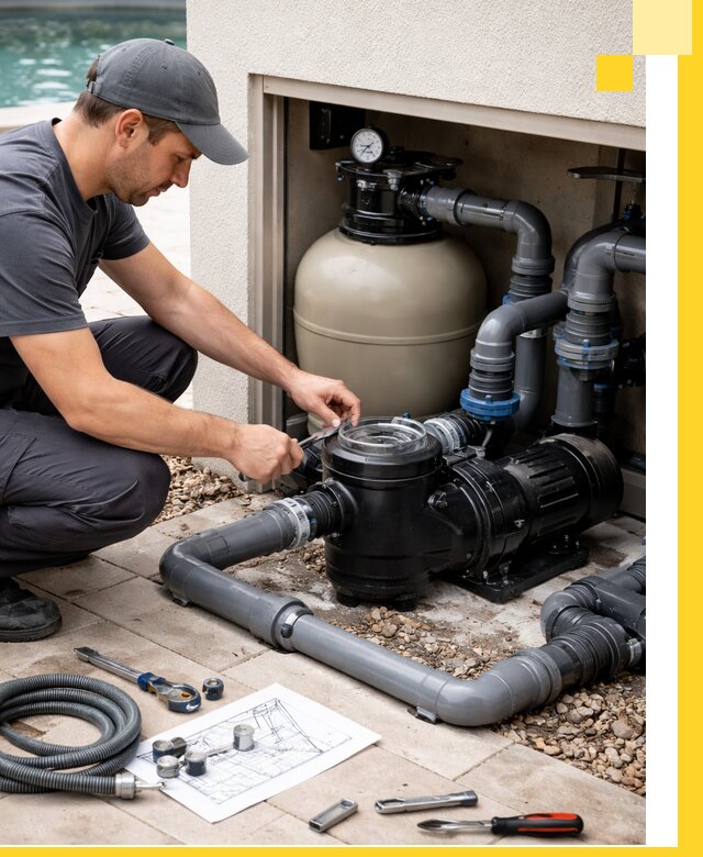 Поставка, монтаж и сервис насосов для бассейнов в Белореченске