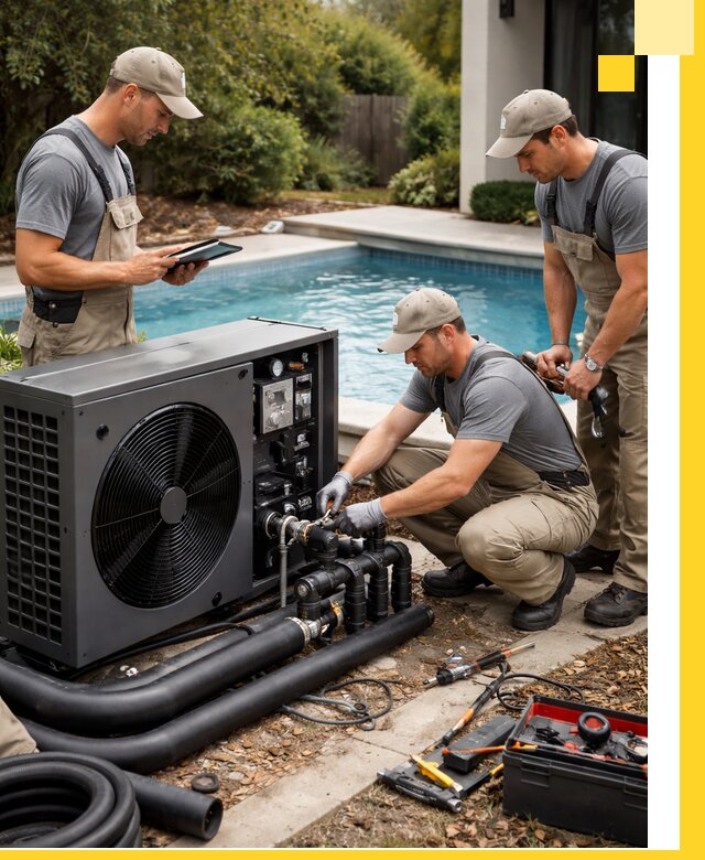 Проектирование и установка тепловых насосов для бассейнов в Белореченске